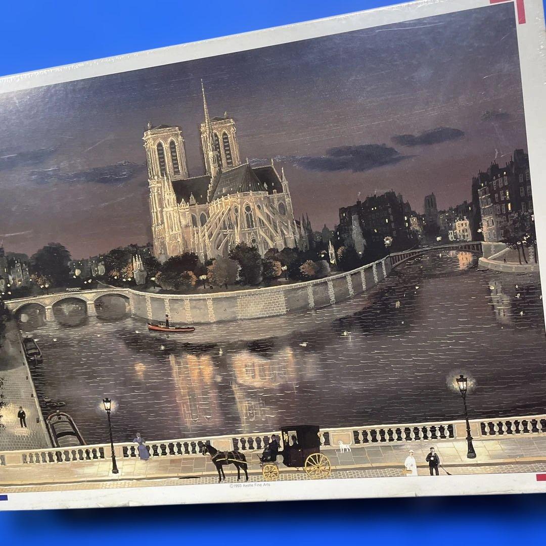 ジグソーパズル　ミッシェル・ドラクロワ　夜のノートルダム　750P 未開封