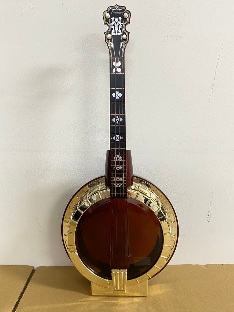 マ*ー様 Suntory Brandy Extra バンジョー型ボトル　ウイスキ