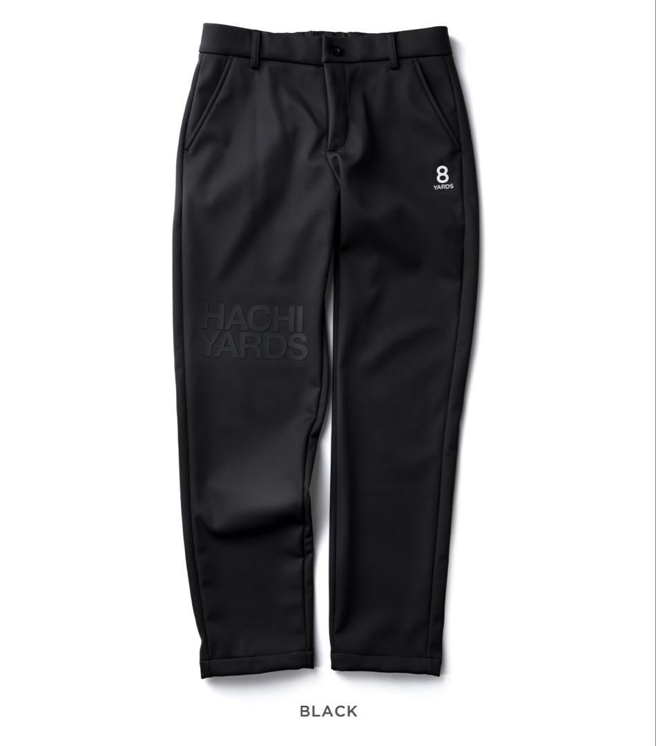 HACHI YARDS ブラックパンツ スリムフィット