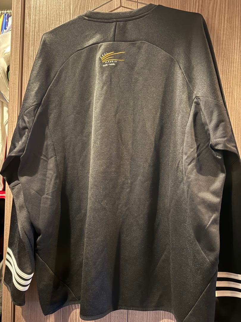 ビンテージ ラリーガ レアルマドリード ロングスリーブ カットソー フットボール