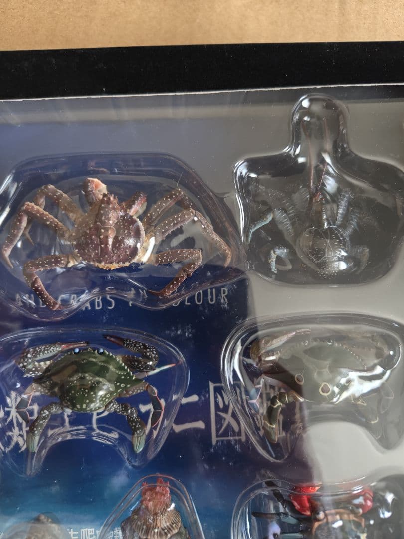 原色甲殻類エビ・カニ図鑑I　コンプリート専用ケース、ミニブック付き