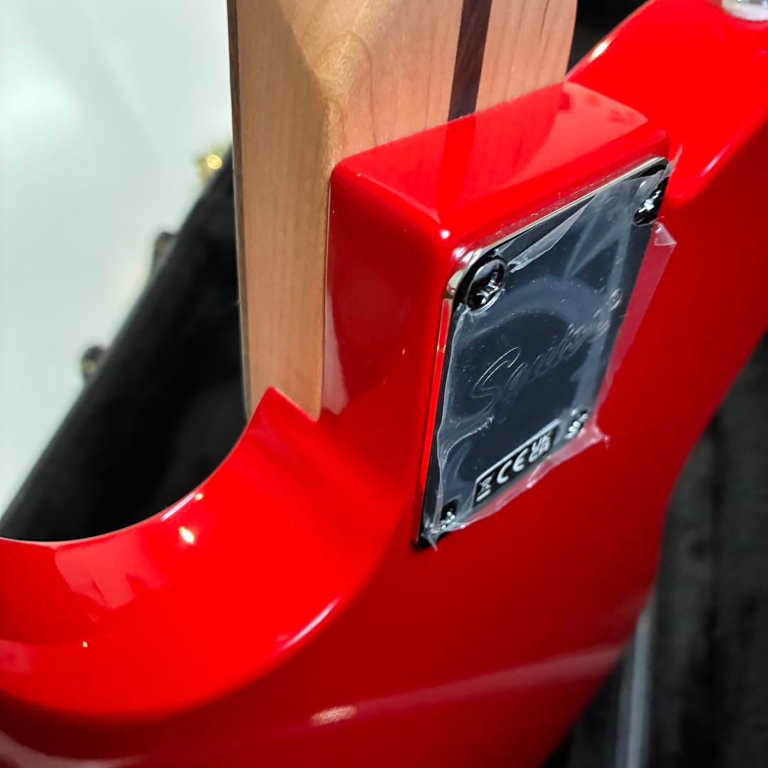 【極美品/傷なし】Squier by fender テレキャスター　赤　2023