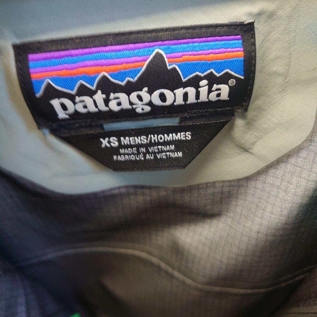 patagonia XS ジャケット 緑/青