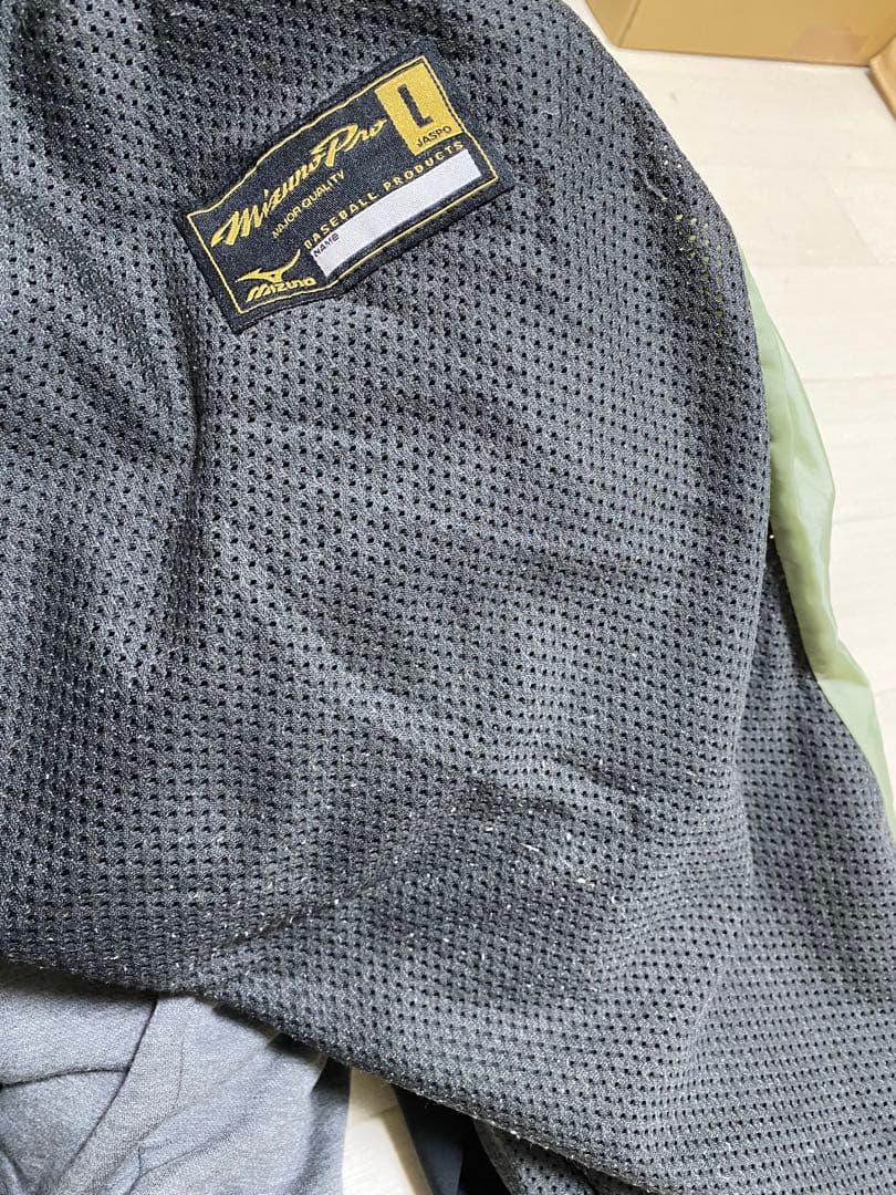 ミズノプロ mizuno PRO ブレスサーモ上下Ｌ＋下Ｏ付　アップウェア 黒