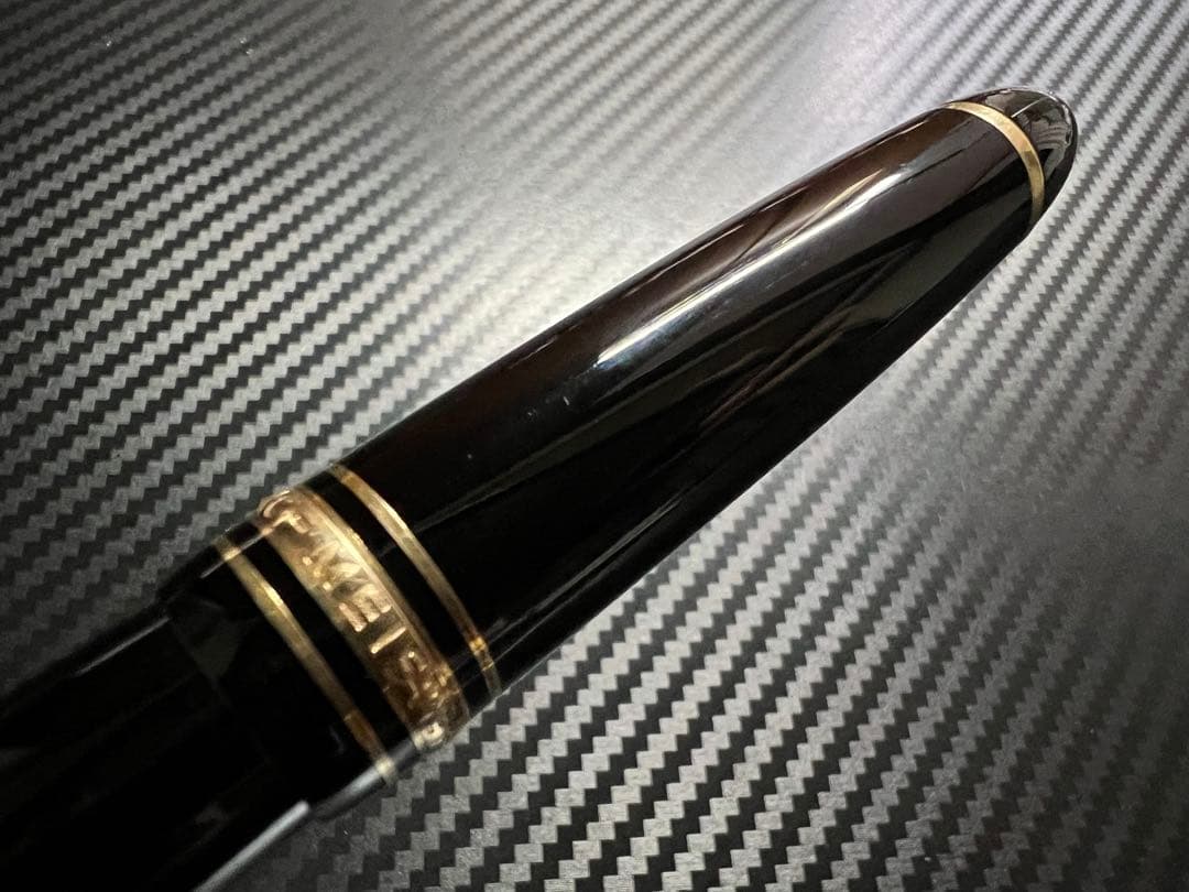 モンブラン 未使用に近い 146 18C 全金 EF 万年筆
