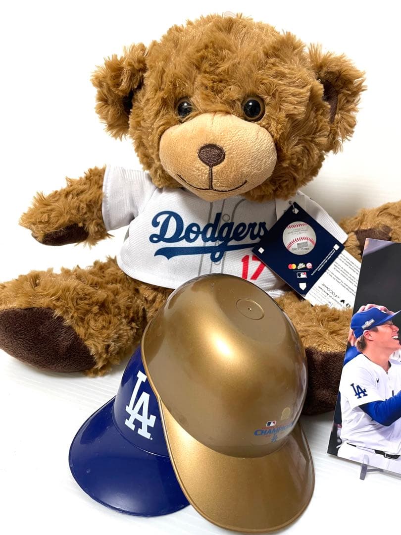 ロサンゼルス・ドジャース テディベアセット