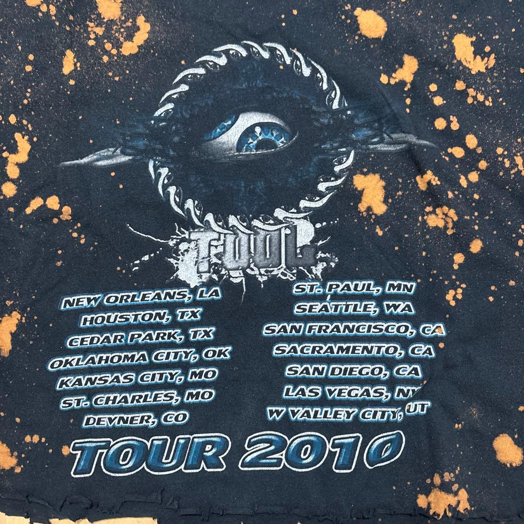 Tool 2010年ツアー Tシャツ　リメイク