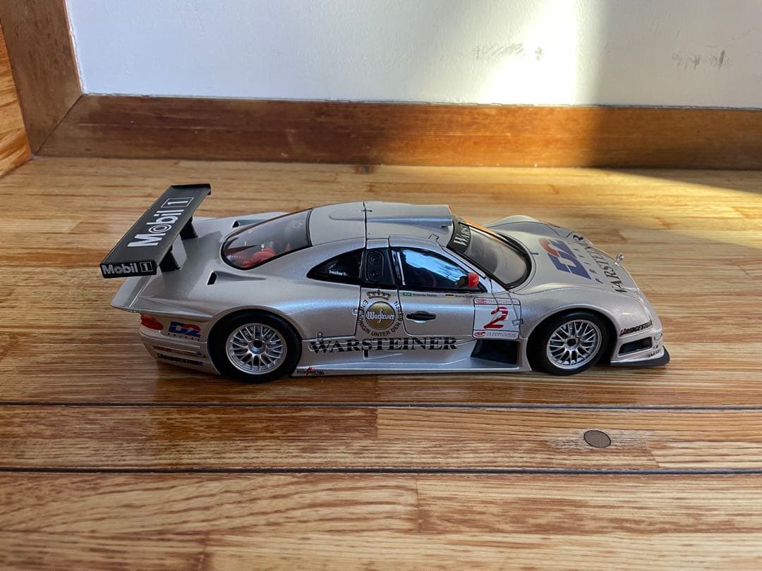 1/18 BENZ メルセデスベンツ CLK GTR 1998 ミニカー