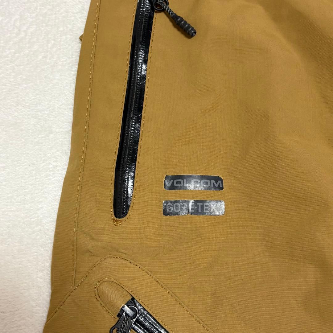 VOLCOM GORE-TEX スノーパンツ ブラウン M スノーボードウェア