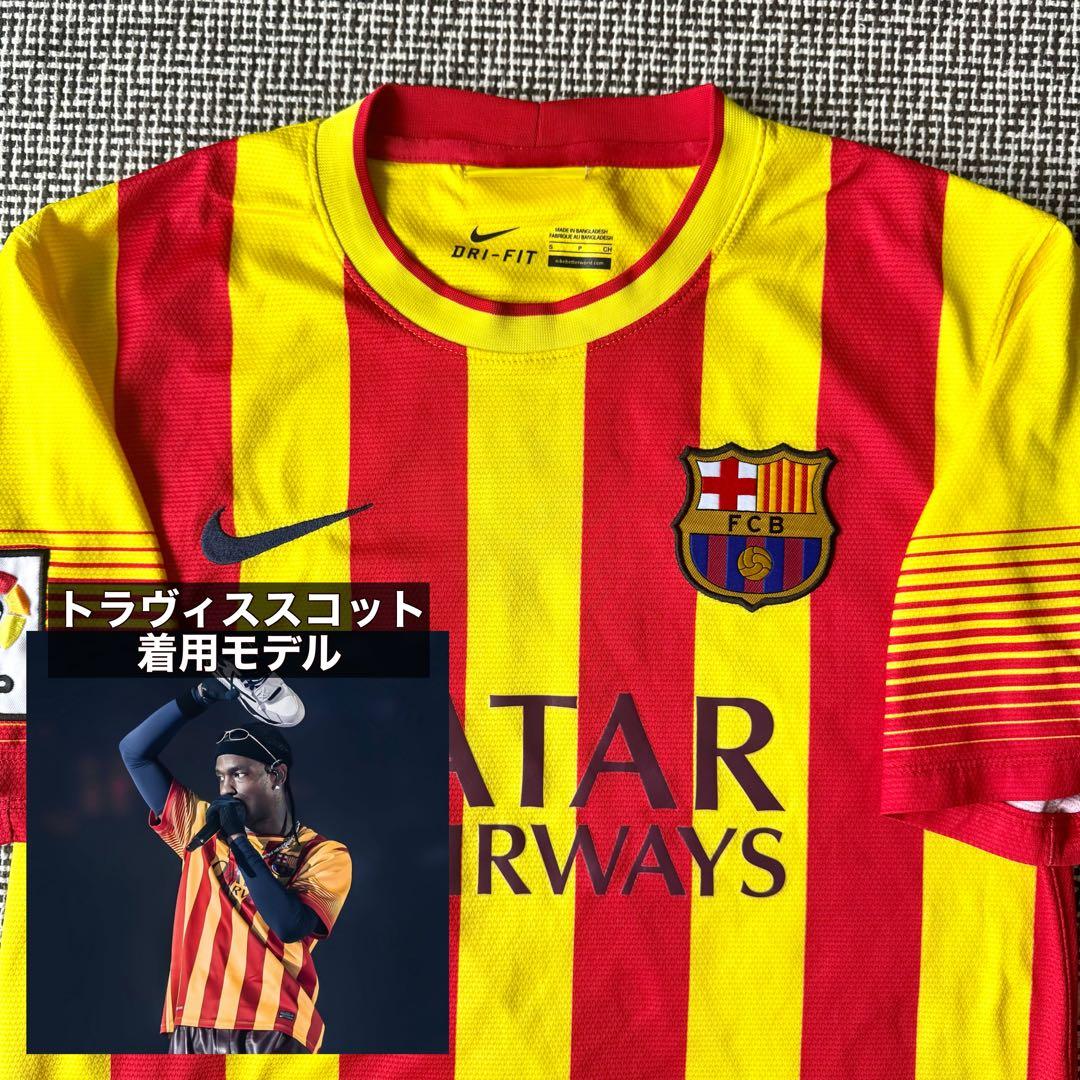 【トラヴィス・スコット着用】FCバルセロナ １３／１４（A）カタルーニャ仕様
