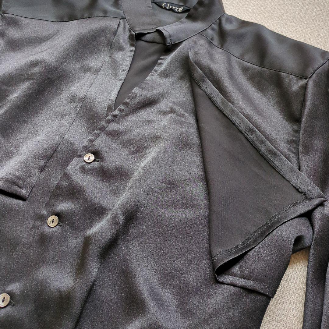 chacott　チャコット　メンズ　社交ダンス　バレエ　ラテンシャツ　サテン