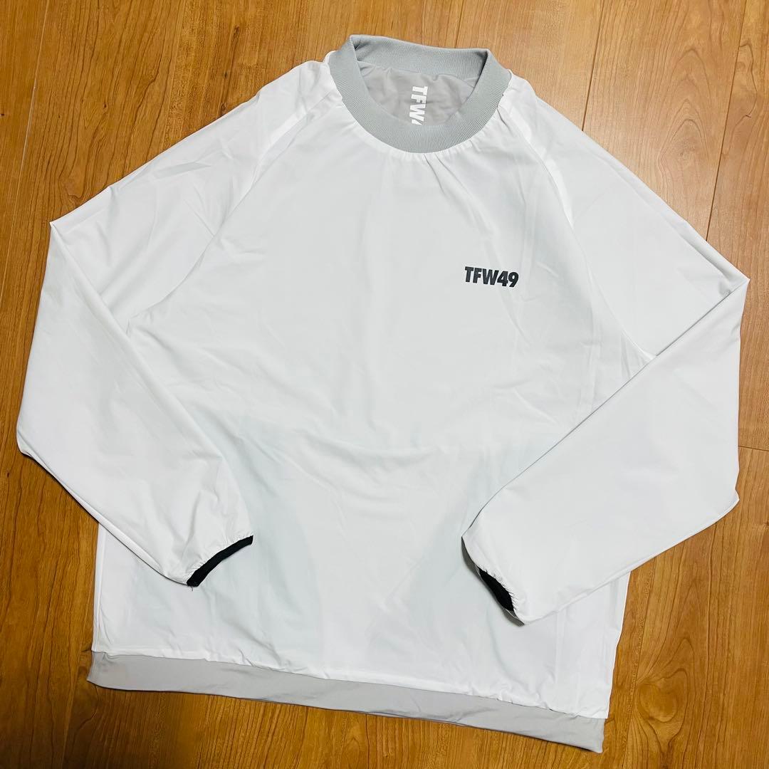 TFW49 プルオーバー　スニード　ホワイト　グレー　XL ゴルフ