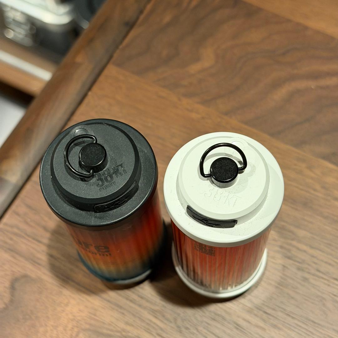 38explore 38灯 2色セット（ブラック・ホワイト） 正規品