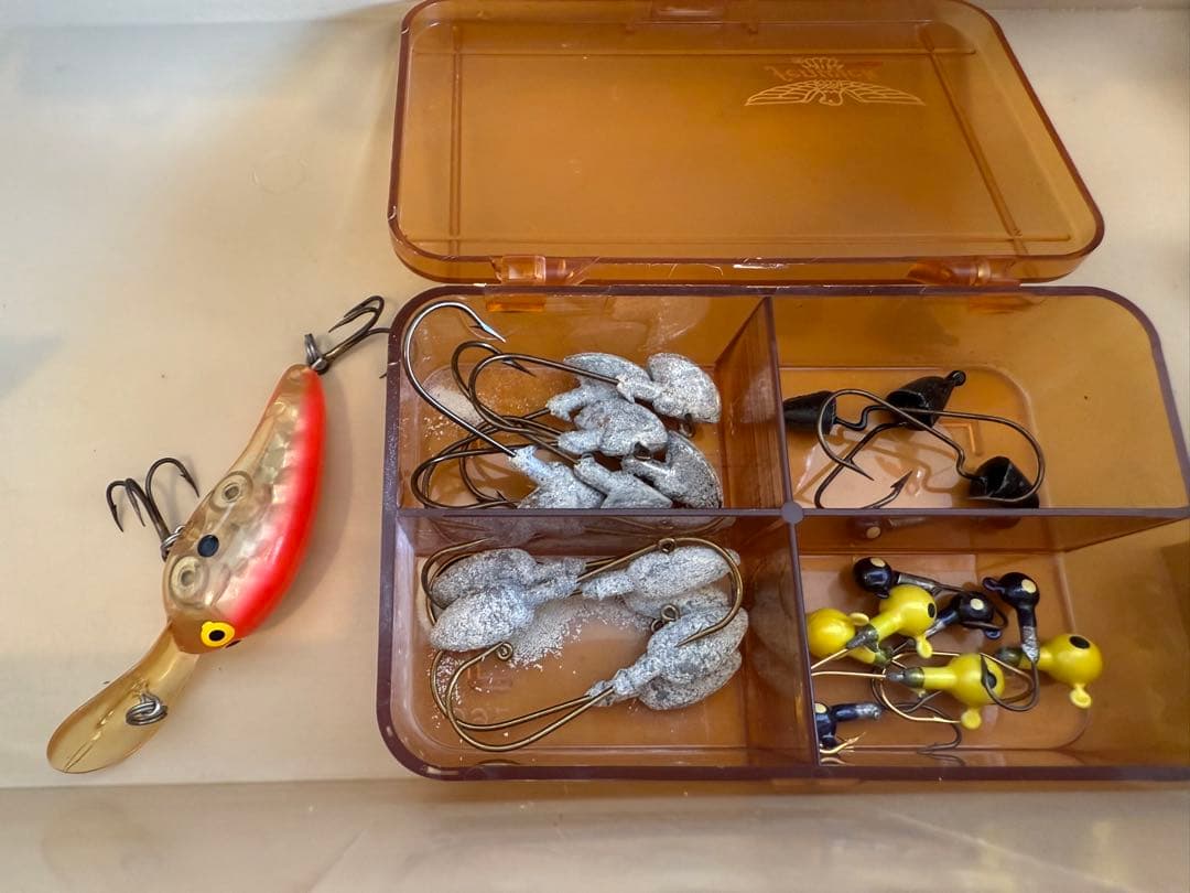 さ*う様 釣り具 ★☆ 収納ボックス ルアー オールドルアー セット ミノー プ