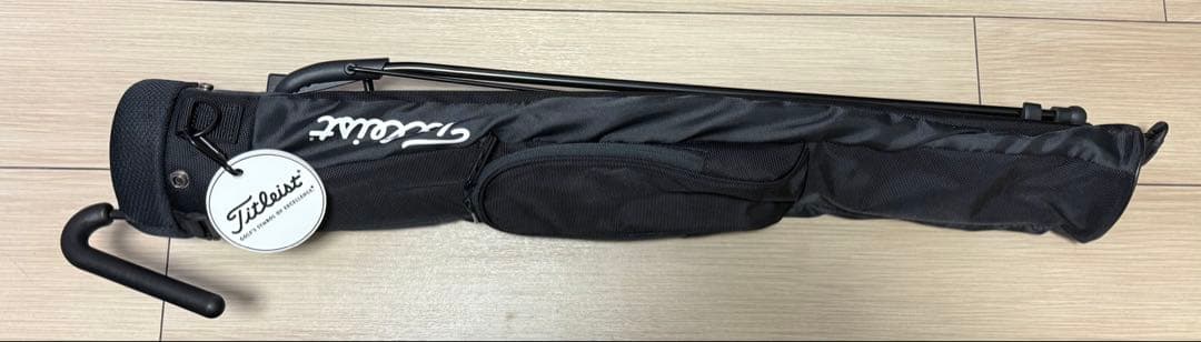 最終値下げ‼️ Titleist ブラック セルフスタンドバッグ