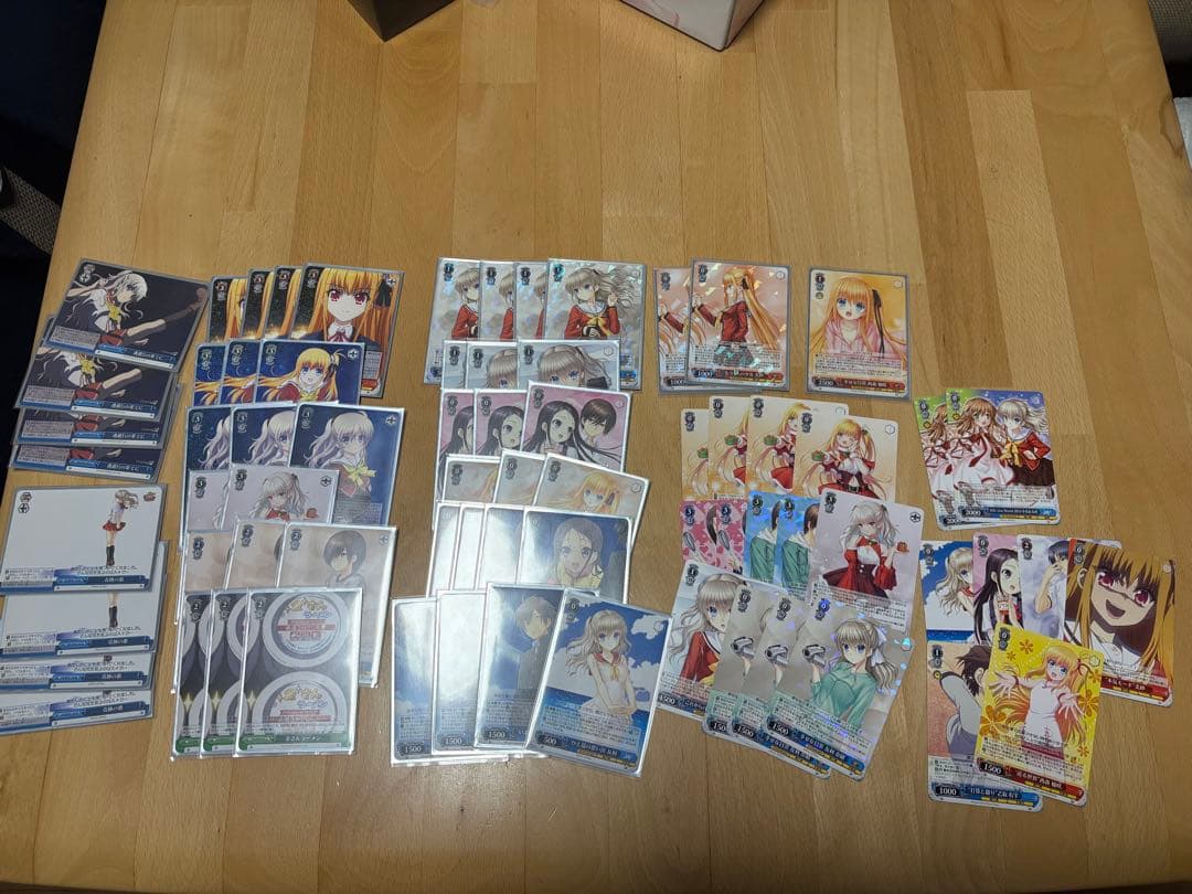 【涼鍵】ヴァイスシュヴァルツ シャーロット　デッキ➕パーツ