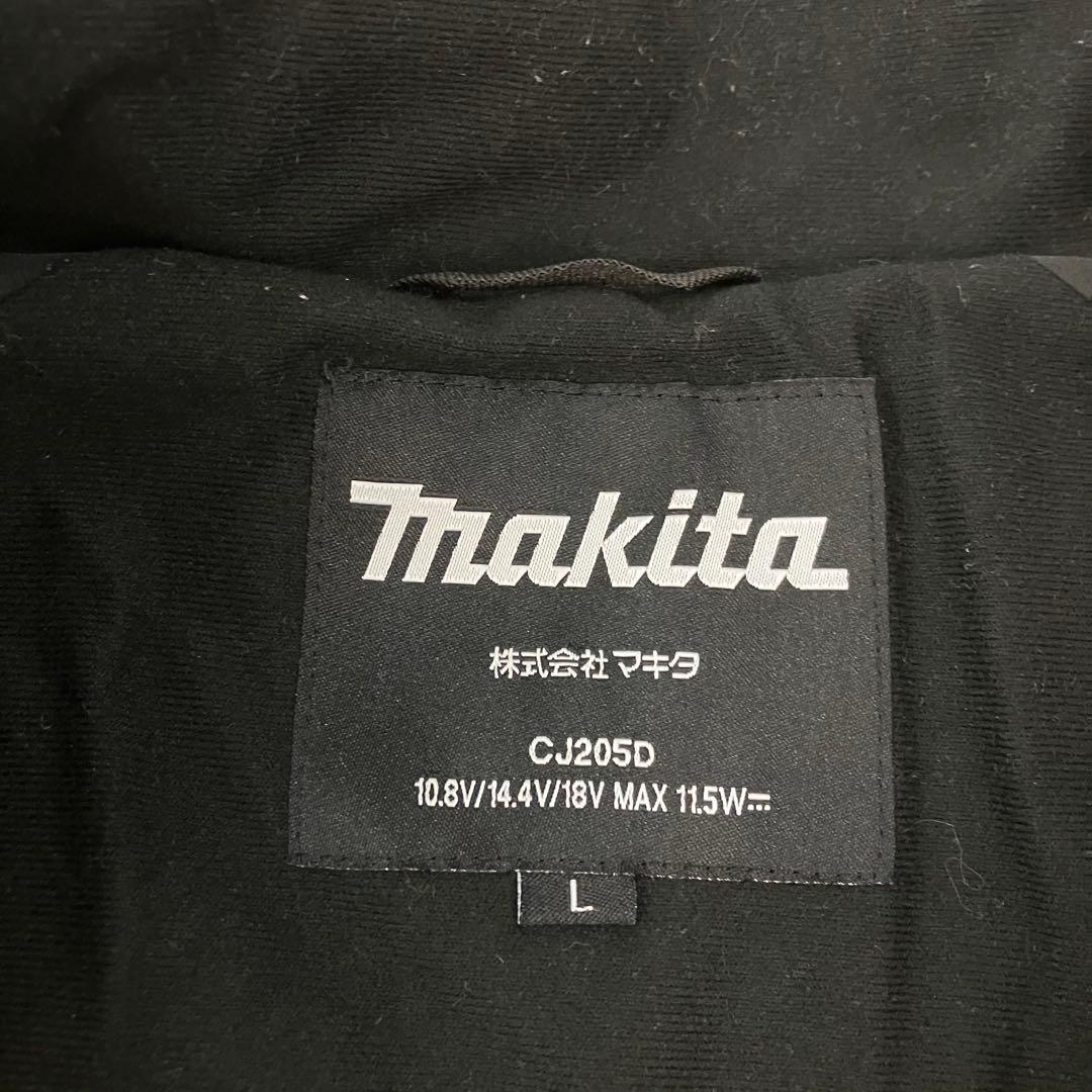 makita マキタ 充電式暖房 ジャケット アウター 黒 L ジャンク品