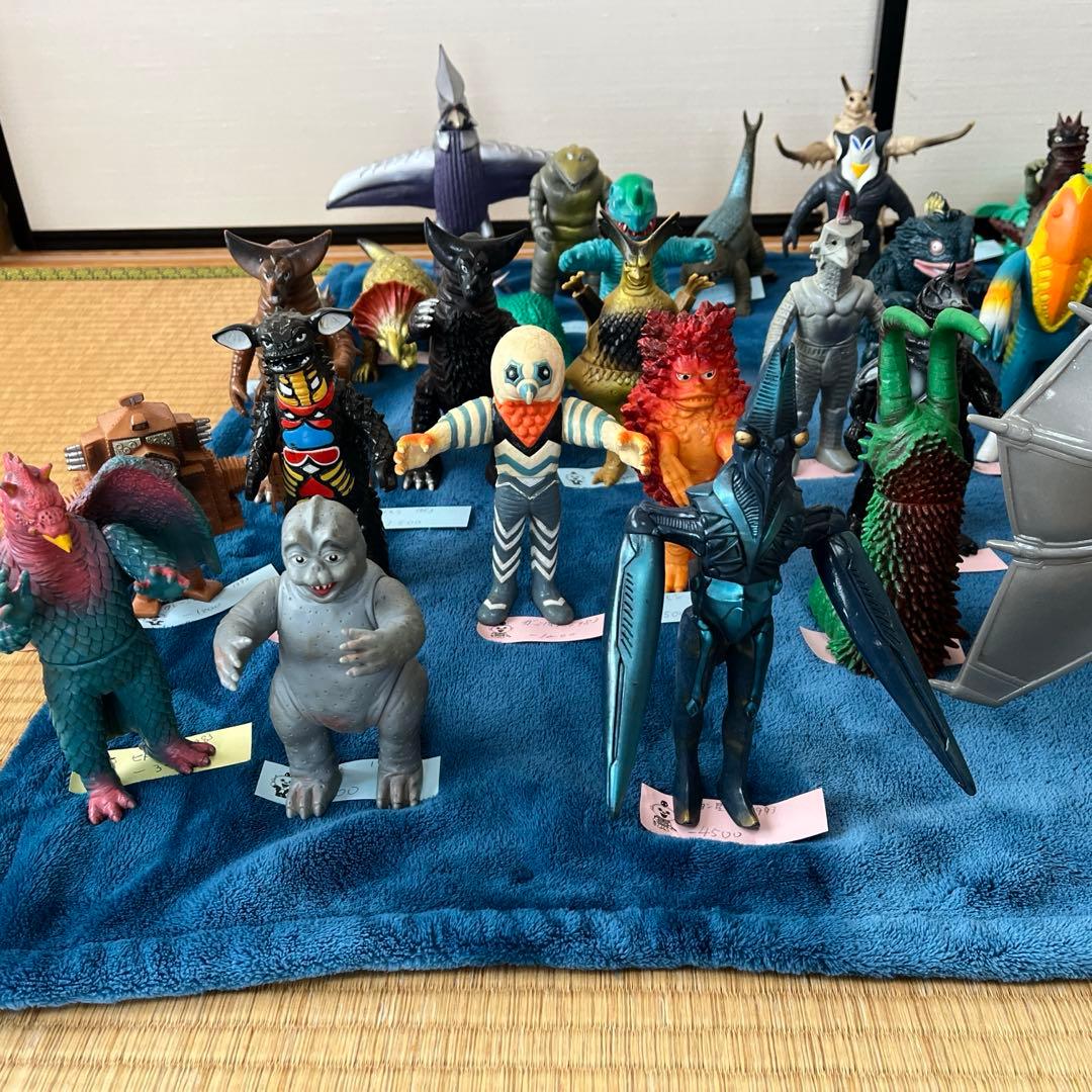 ウルトラマンシリーズ 怪獣　ソフビ　50体以上