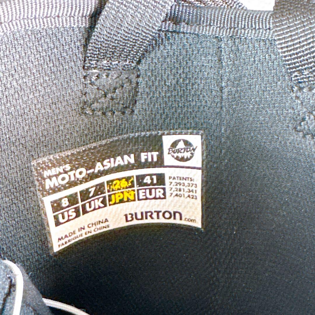 BURTONバートン　MOTO 26センチ　クイックレース　スノーボードブーツ