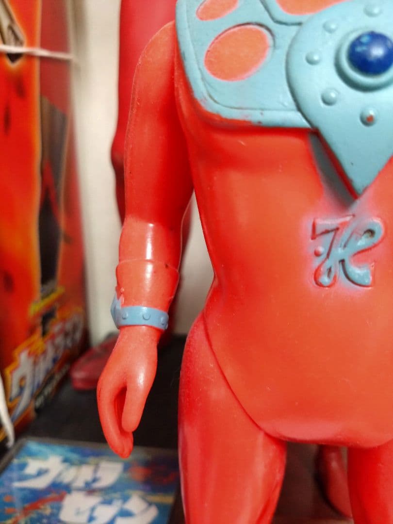 ブルマァク　当時物ソフビ　ウルトラマンレオ大サイズ