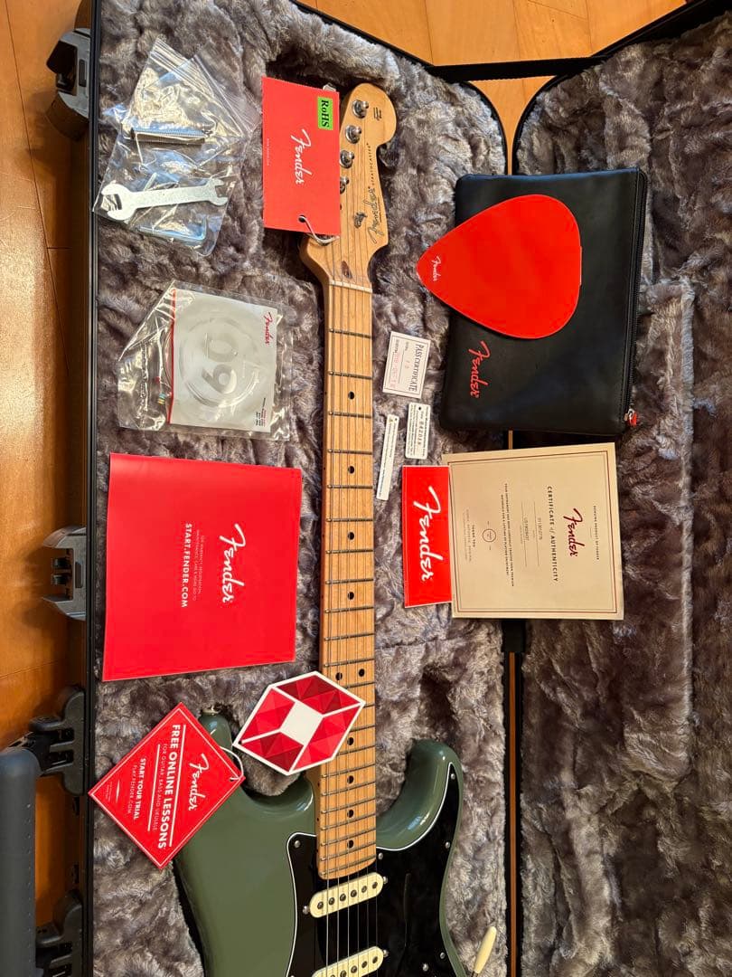 FenderストラトAmerican Professional Ⅱ ケース付