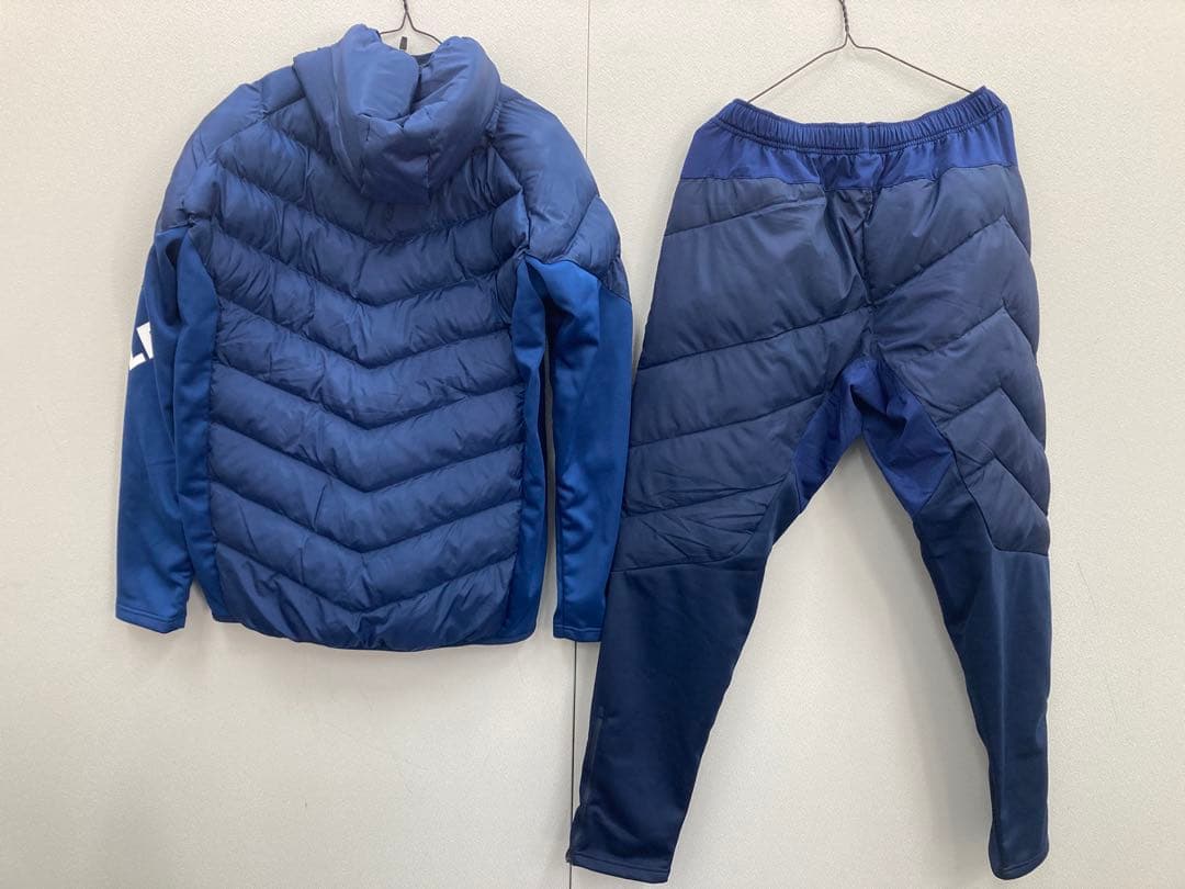 試着のみ ATHLETA アスレタ ネイビー セットアップ 中綿 O(LL)