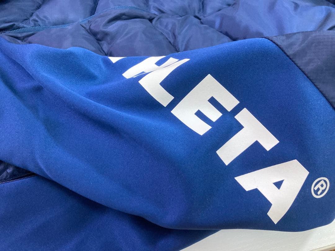 試着のみ ATHLETA アスレタ ネイビー セットアップ 中綿 O(LL)