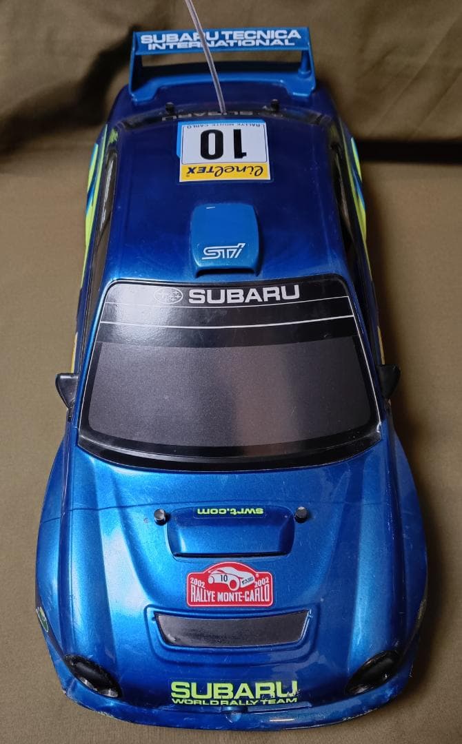 1/10 エンジンRCカー インプレッサ / 簡易清掃 / おまけ付き