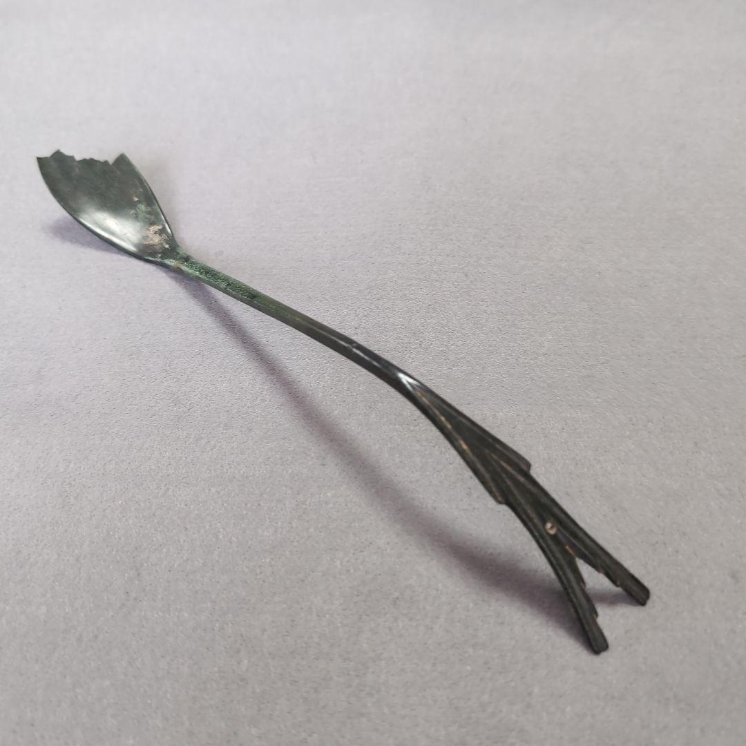 高麗匙　高麗佐波理匙　高麗青銅匙　佐波理匙 匙　（No1）