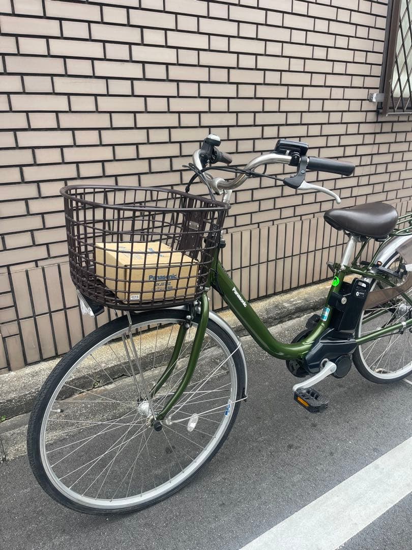 【新品に近い状態】パナソニック電動アシスト自転車です^_^