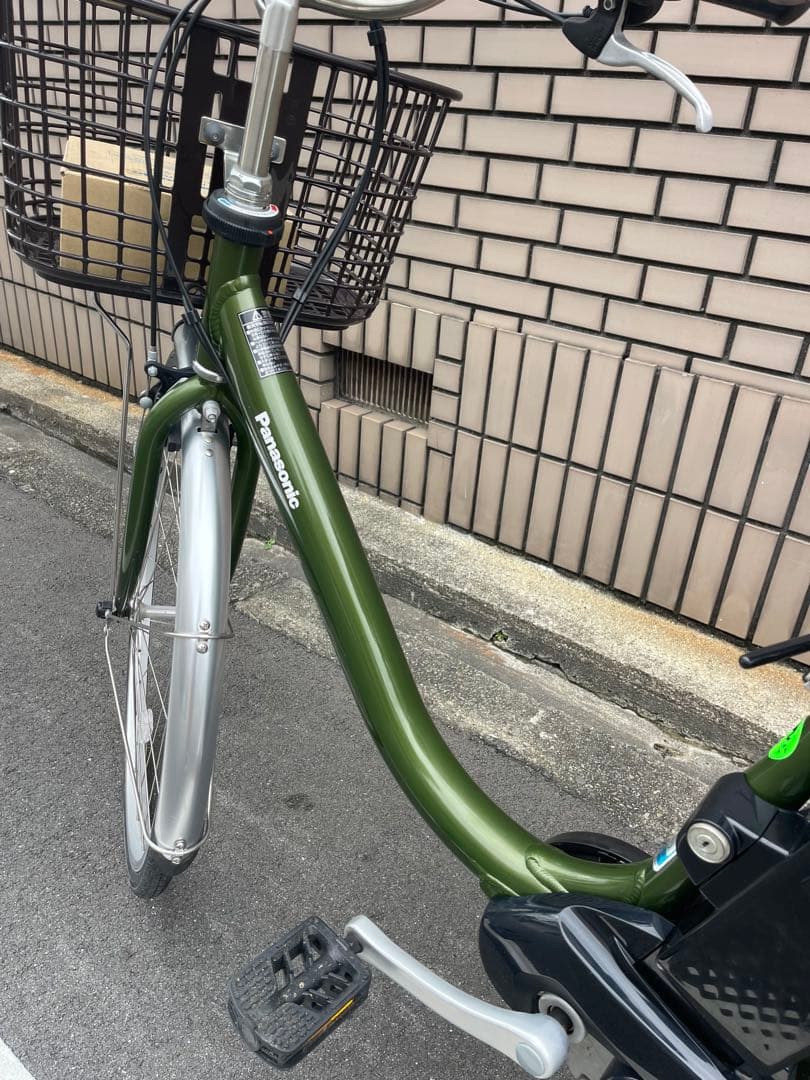 【新品に近い状態】パナソニック電動アシスト自転車です^_^