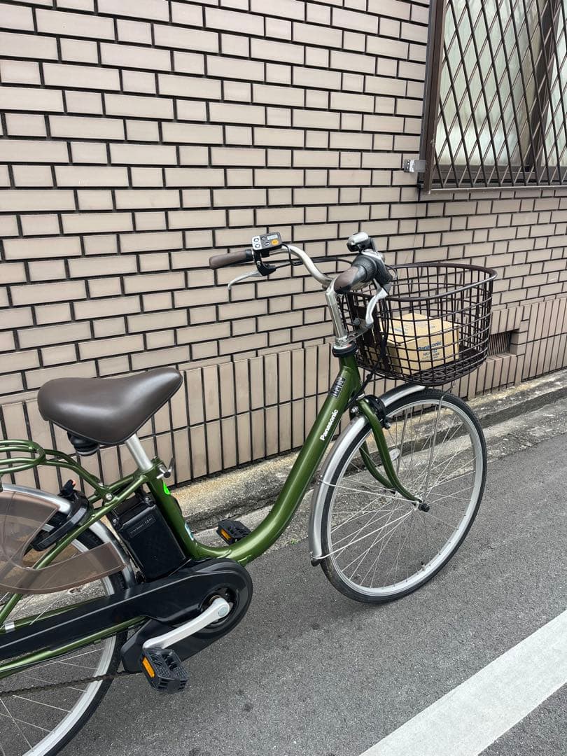 【新品に近い状態】パナソニック電動アシスト自転車です^_^