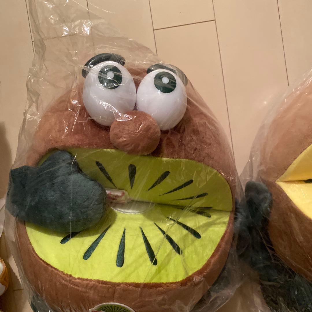 激レア非売品　ゼスプリ キウイブラザーズ 特大ぬいぐるみ　２体セット