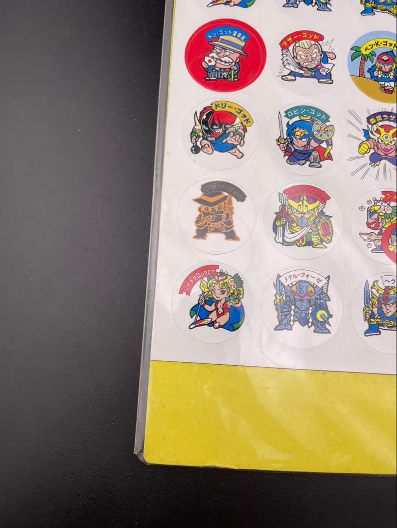 【未開封品】ビックリマン　レスラー軍団マグネットワッペン　当時物