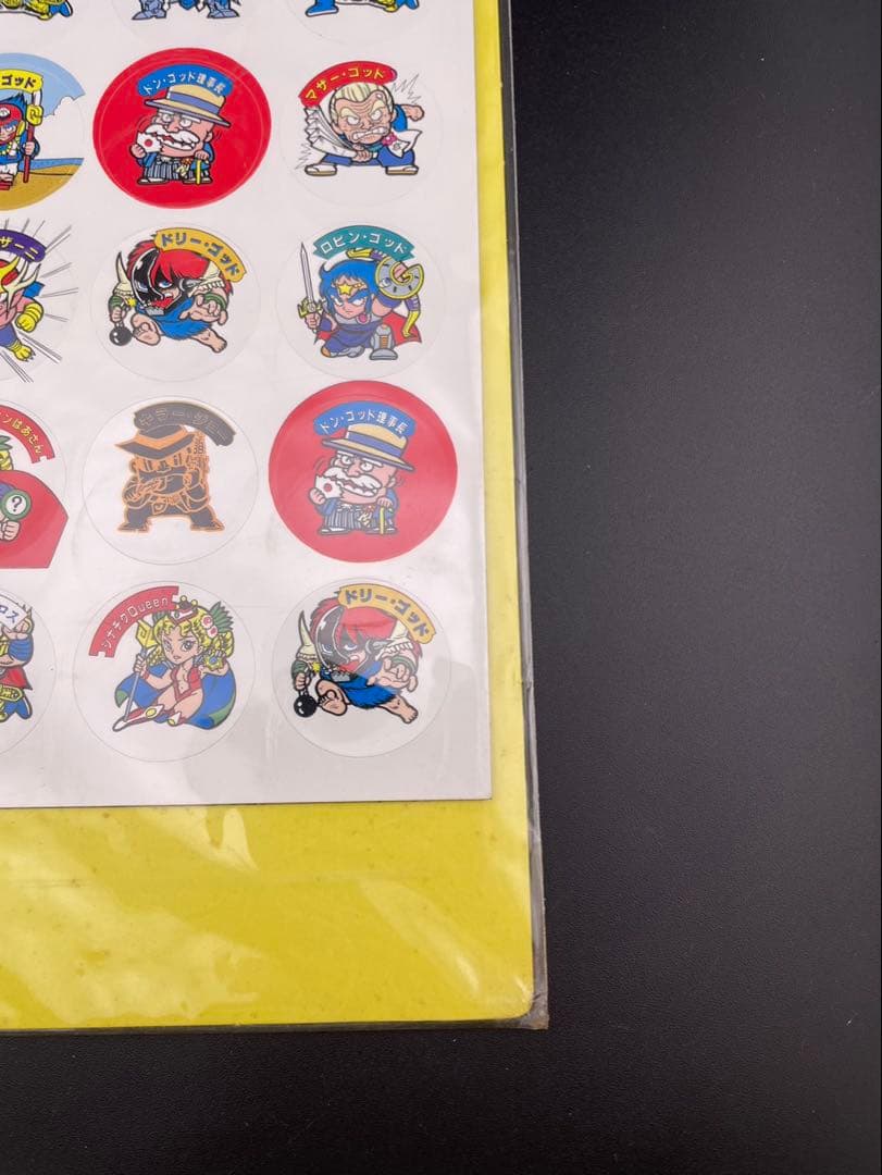 【未開封品】ビックリマン　レスラー軍団マグネットワッペン　当時物