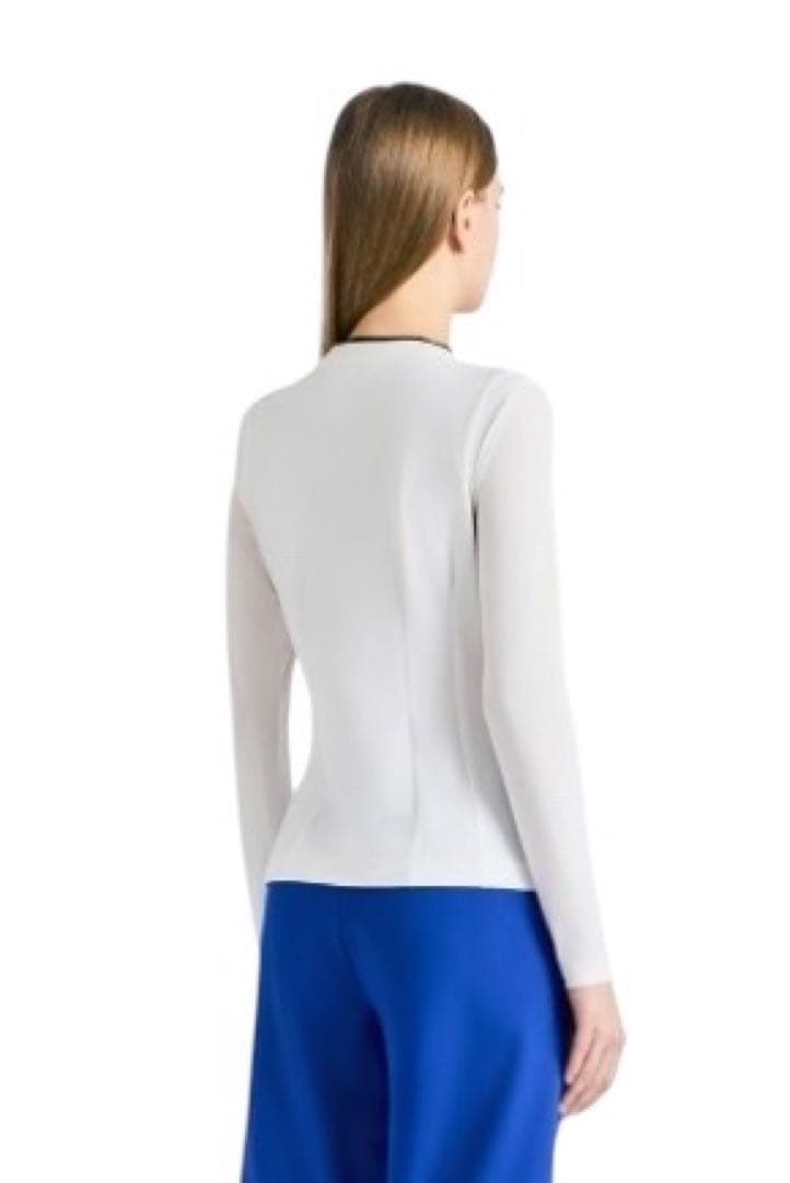 新品未使用☆新作☆G/FOREジーフォアレディース長袖シャツsizeLホワイト