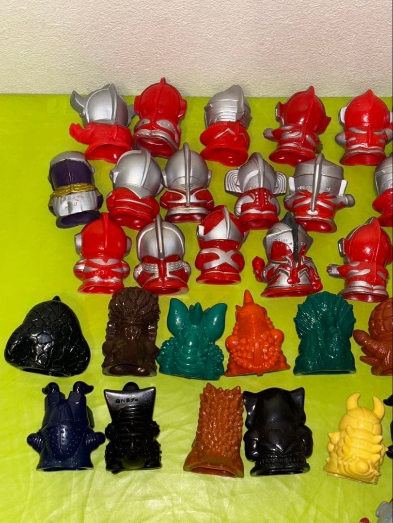 ウルトラマン　ソフビ　希少　レトロ　指人形