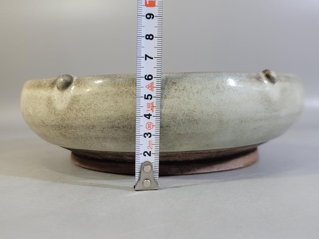 青灰釉 鼓钉水洗