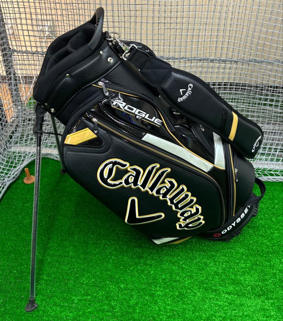 美品Callaway ROGUE ST 9.5型　中古スタンド式キャディーバッグ