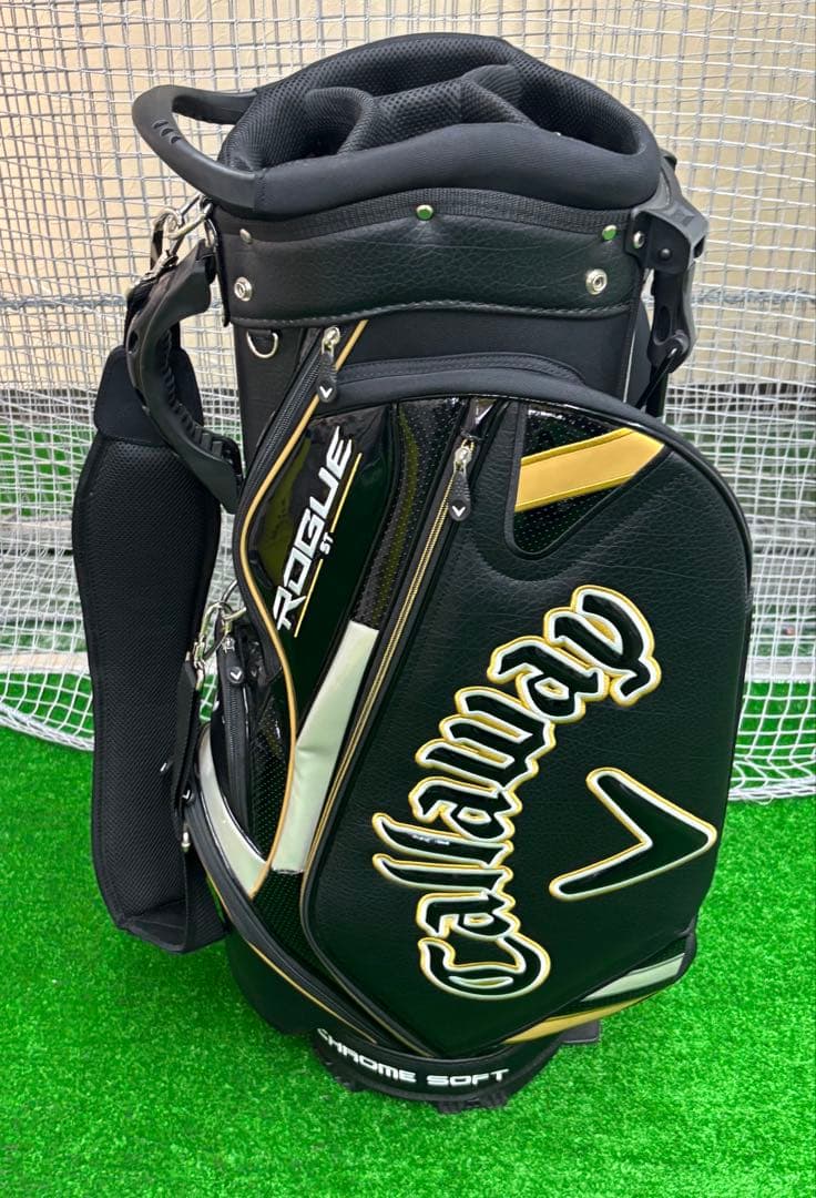 美品Callaway ROGUE ST 9.5型　中古スタンド式キャディーバッグ