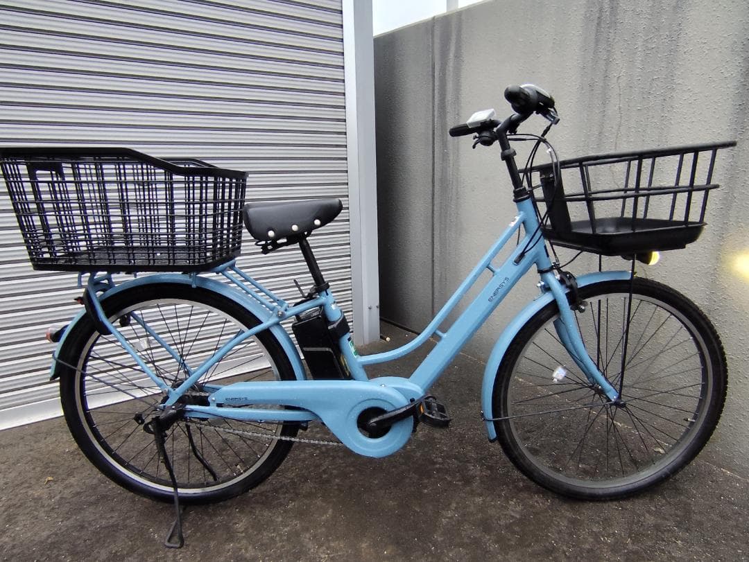 サイクルベースあさひ　エナシスＭe　水色　2024年製　美品