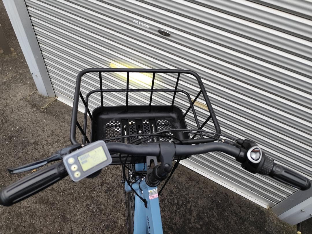 サイクルベースあさひ　エナシスＭe　水色　2024年製　美品