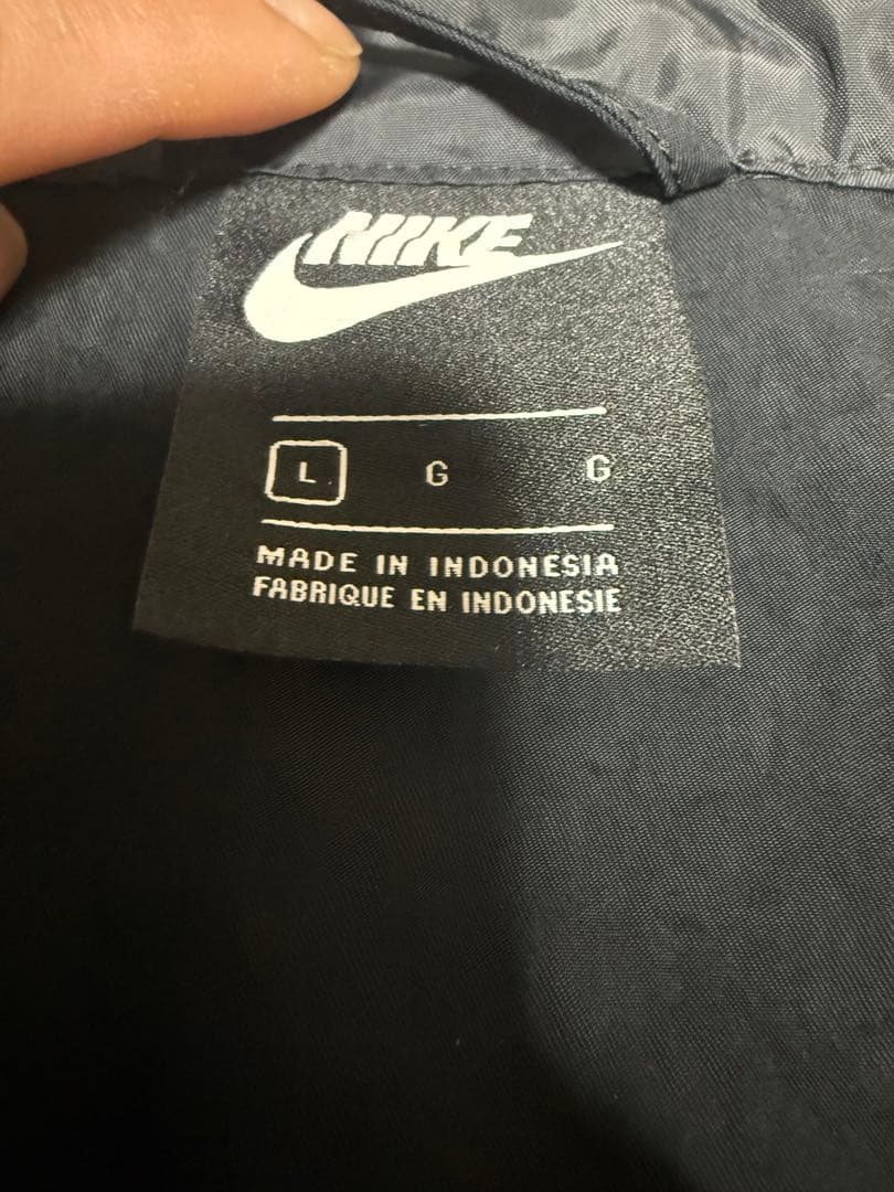スケートボード black Nike Air Woven PULLOVER L SIZE