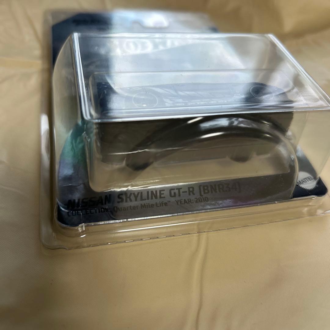 レア HOTWHEELS NISSAN SKYLINE GT-R BNR34