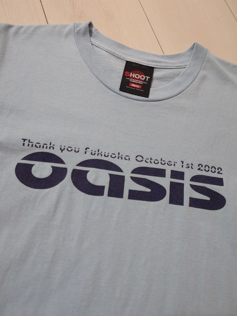 OASIS オアシス　Tシャツ　2002年レア 福岡 vintage