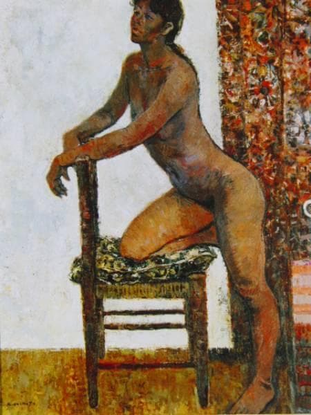 秋元 清弘、裸婦３、希少画集・額装画、 新品高級額装付