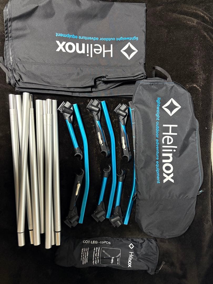 &z　Helinox アウトドアコット&コットレッグ