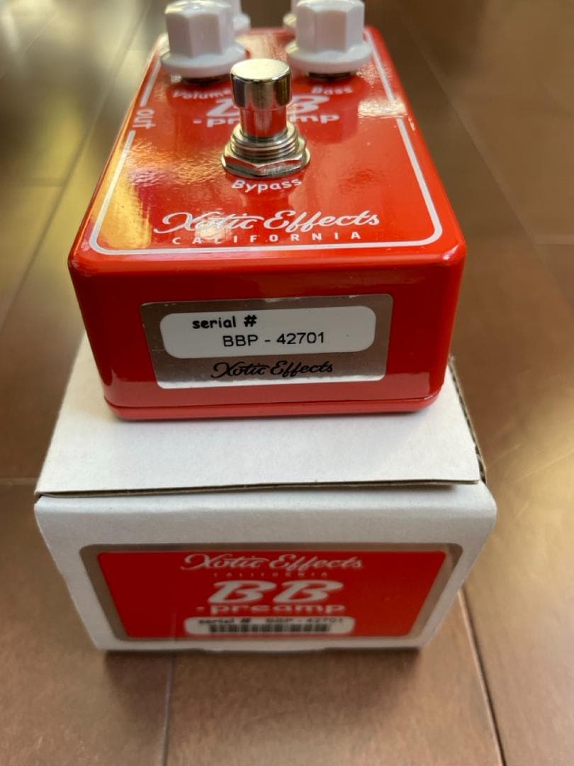 ギター Xotic Effects BB Preamp Overdrive
