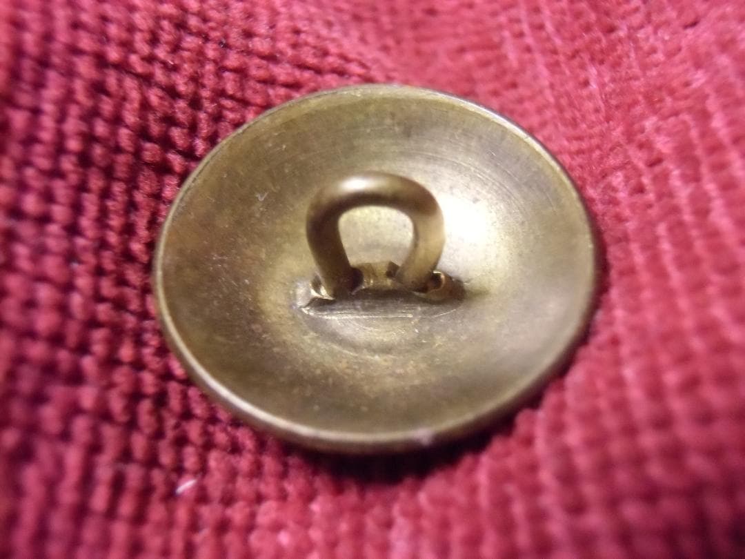 Ｒ帝政ロシア軍＊ロマノフ王朝＊１８５７年～１９１７年＊２２ｍｍ真鍮ボタン（実物）