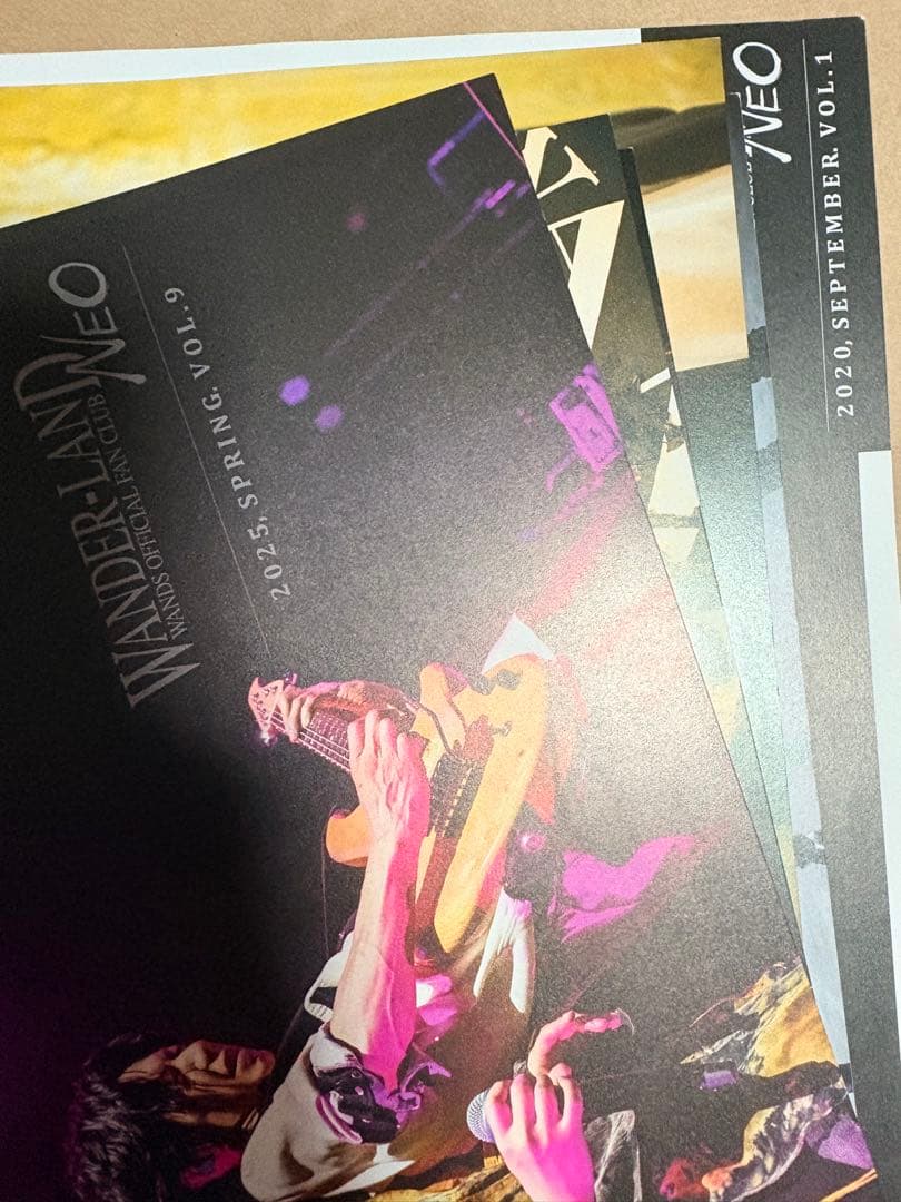 WANDS5期★FC限定グッズ★会報9冊➕グリーティングカード8点